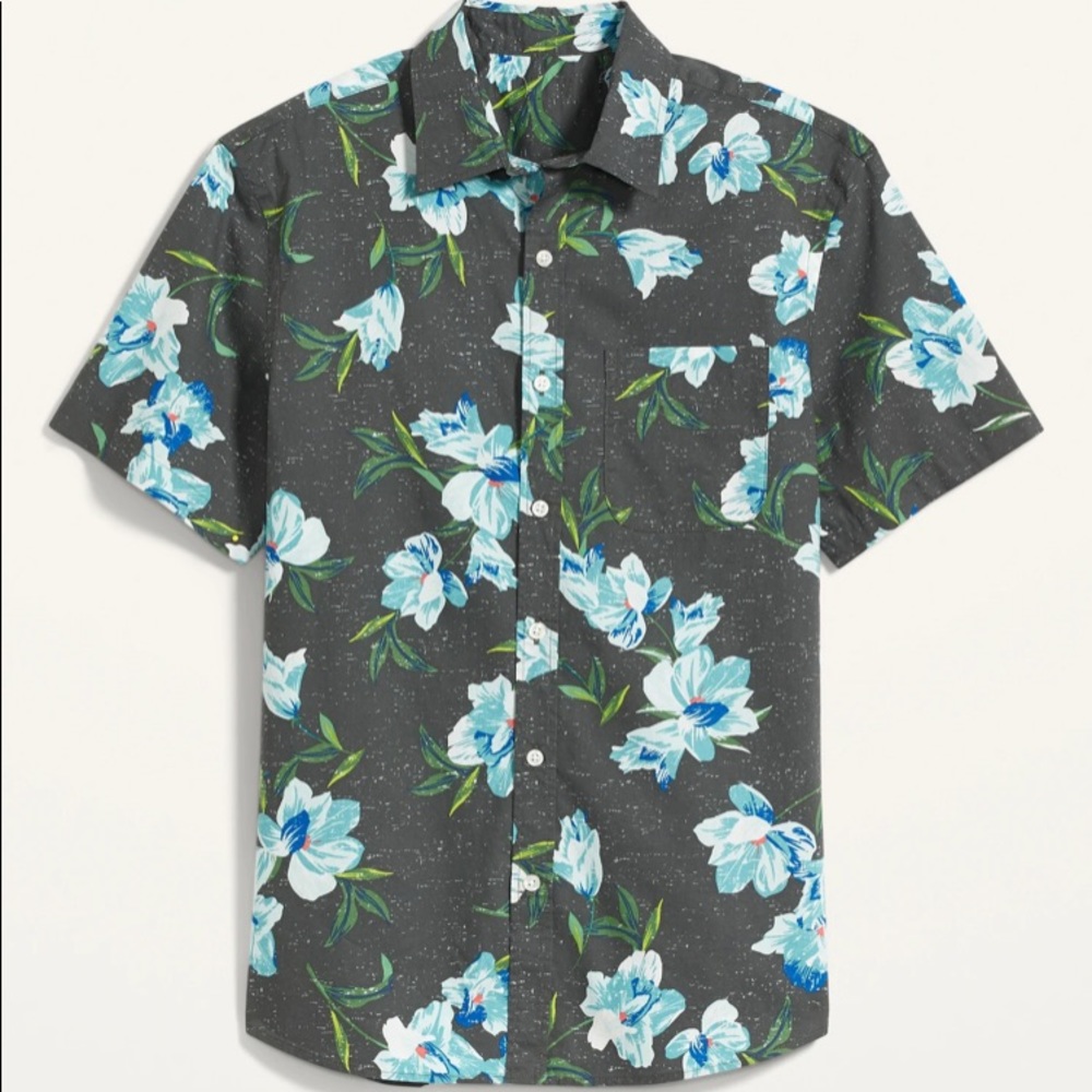 Short Sleeve Button Down